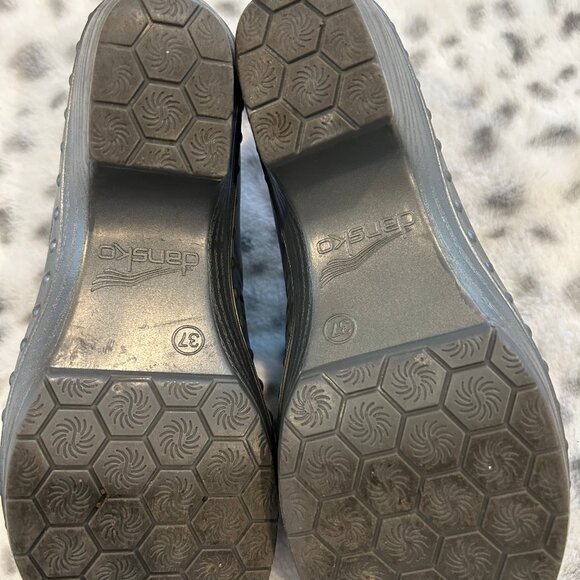 DANSKO, MULES - SLIDE ON SHOES, GRAY IN GREAT CONDITION. WORN ONCE. - Picture 4 of 4